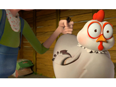 三維呆萌母雞喜劇短片《別動我的蛋》