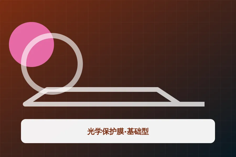 光学保护膜·基础型应用示意图